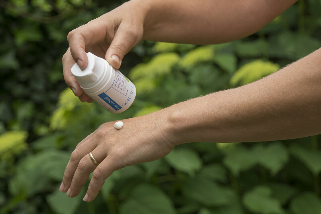 Huidverzorging met paardenmelk
